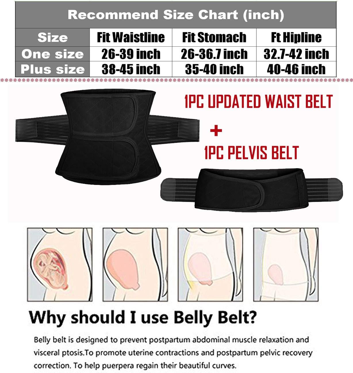 3 in 1 Postpartum Belly Band