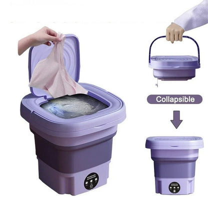 Foldable Mini Laundry Machine